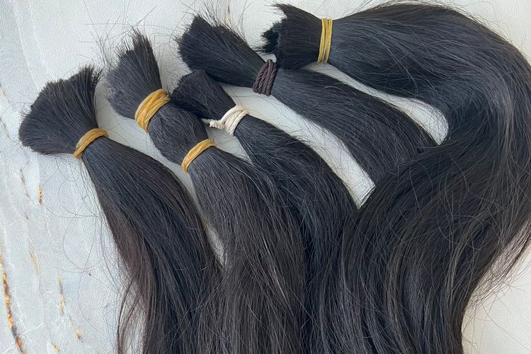 Hasil donasi rambut yang dijadikan akan dijadikan sebabagi wig untuk disalurkan kepada pasien kanker.