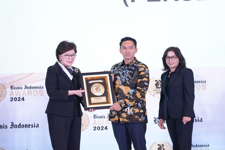 BRI mendapatkan penghargaan "Bank Persero Terbaik" pada ajang Bisnis Indonesia Award (BIA) 2024. 