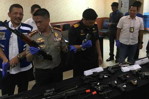 109 Bagian Unit Airsoft Gun Ilegal Disita Bea Cukai Soekarno-Hatta
