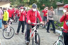 Bersepeda Bersama Jadi Acara Penutup Raker KPK di Sleman