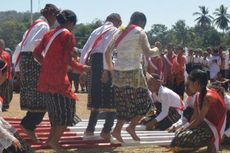 Meriahkan HUT RI, Pelajar Manggarai Timur Gelar Pentas Budaya  