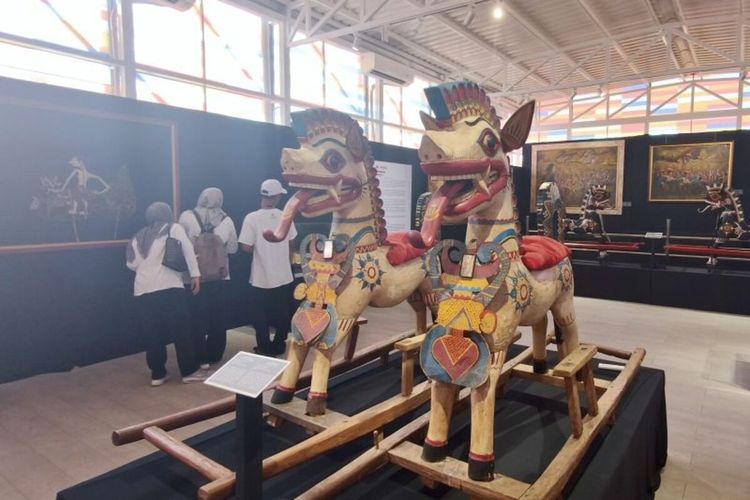 Sekardiu, Hewan Mitologi Sasak yang Jadi Ikon Budaya NTB di Pameran saat MotoGP Mandalika 2026