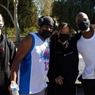 Beri Dukungan, Rihanna Kunjungi Veteran Tunawisma di Los Angeles