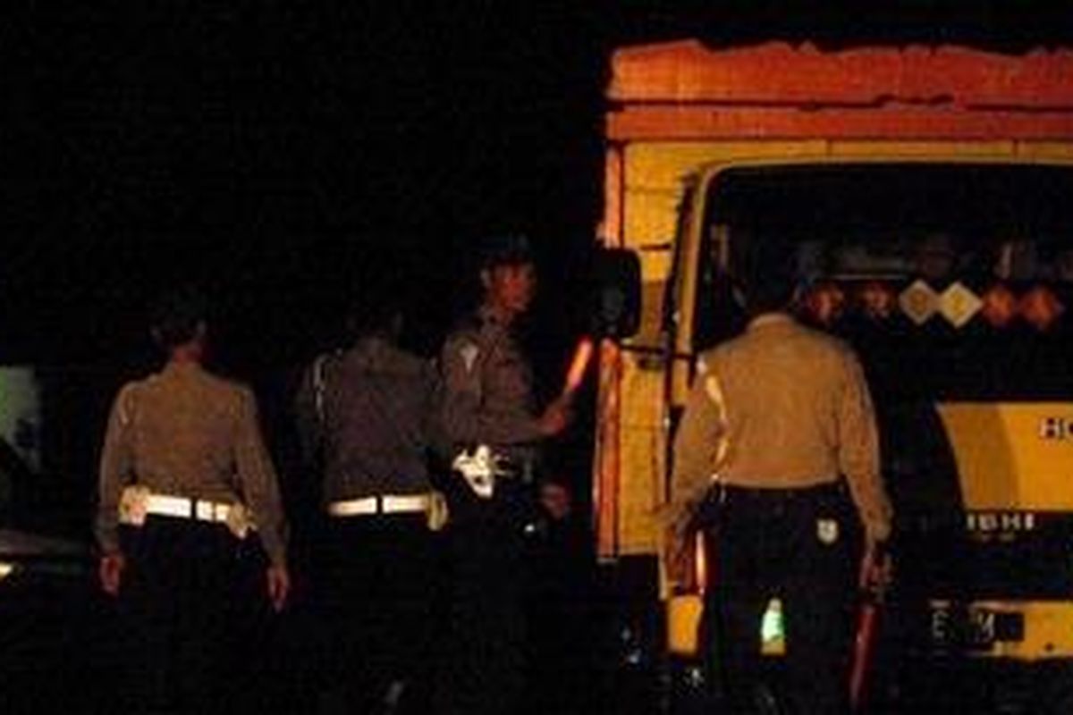 Razia Polisi di Dolok Masihul