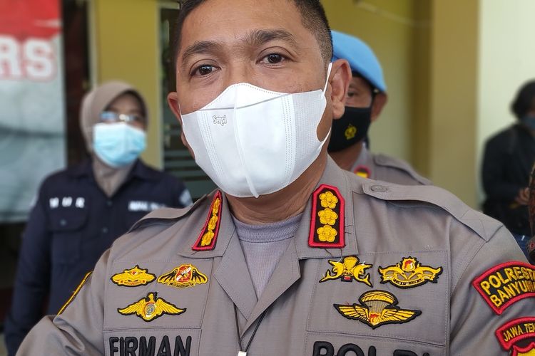 Kapolresta Banyumas Kombes Firman Lukmanul Hakim.