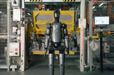 BMW Pekerjakan Robot Humanoid di Pabrik Perakitan