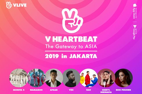 Ada Hi-Touch MAMAMOO dan MONSTA X dalam V Heartbeat in Jakarta, Ini Syaratnya