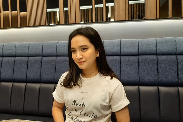 Rachel Amanda saat ditemui di Pejaten Vilage, Jakarta Selatan, Senin (30/12/2019)