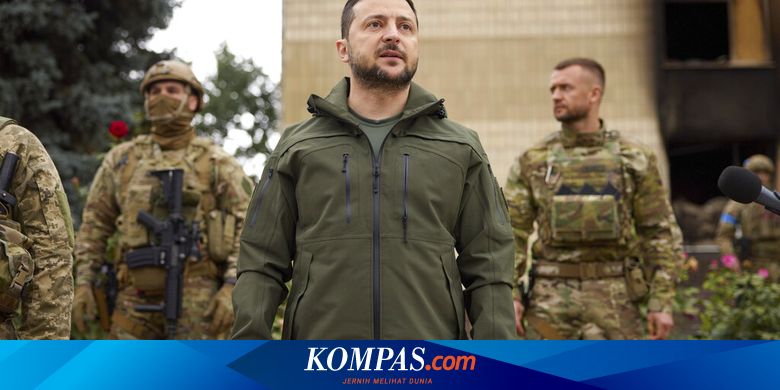 Presiden Ukraina Zelensky Kecelakaan Mobil di Ibu Kota Ukraina