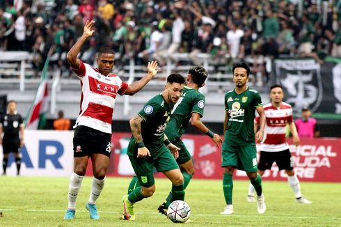 Hasil Liga 1: Persebaya-Persija Imbang, Persis Telan Kekalahan Keempat