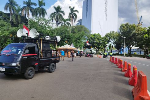 Demo Mahasiswa di Monas Selesai, Jalan Medan Merdeka Barat Masih Ditutup