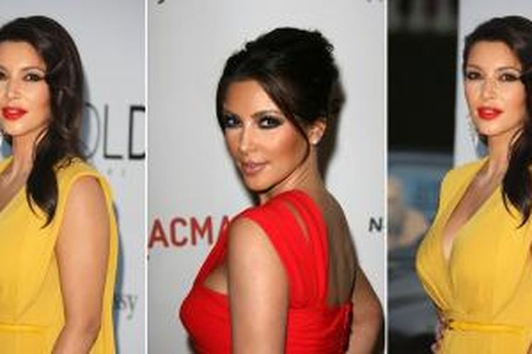 Penampilan maksimal Kim Kardashian dalam beberapa pergelaran gaya hidup 