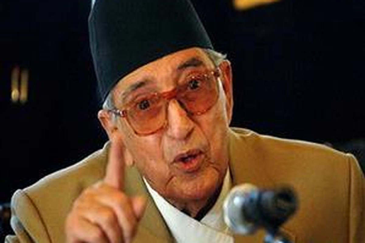 Girija Prasad Koirala 