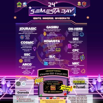 Sekolah Semesta, Semarang, Jawa Tengah kembali menggelar acara tahunan Semesta Day 2023