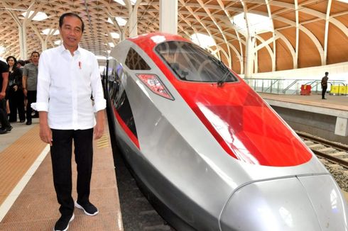 Kereta Cepat Tempuh Jakarta-Bandung 25 Menit, Jokowi: Inilah Peradaban