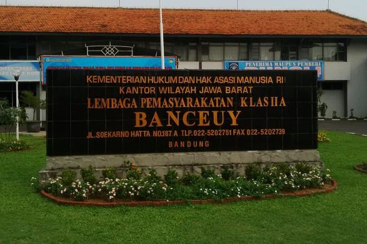 Lembaga Pemasyarakatan (Lapas) Banceuy di Jalan Soekarno - Hatta, Bandung, Jawa Barat.Lapas ini khusus narapida narkotika.