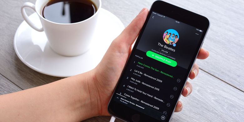 cara daftar akun Spotify Premium.