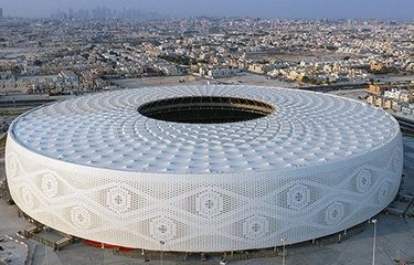 Penampakan Stadion Al-Thumama untuk Piala Dunia Qatar 2022 yang terinspirasi dari peci