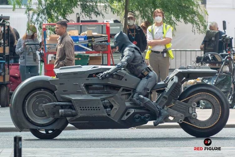 Batcycle yang digunakan oleh Batman pada film terbarunya