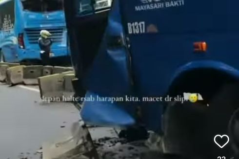 Kecelakaan Beruntun di Jakarta Barat Libatkan Transjakarta, Transjabodetabek, dan Satu Mobil