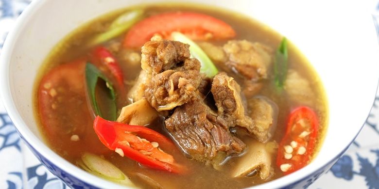 Resep Pindang Tulang Iga Sapi Palembang Kuah Segar