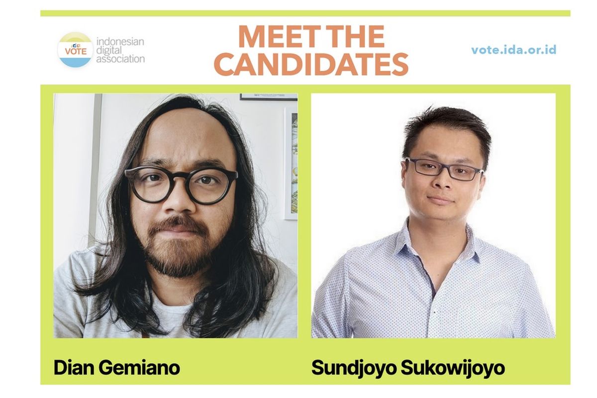 Dua kandidat Ketua Asosiasi Digital Indonesia (IDA)