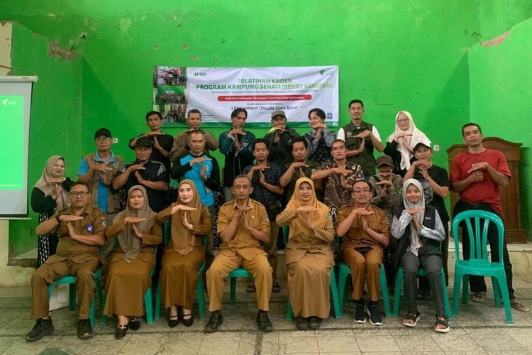 Wujudkan Lingkungan Bebas BABS, LKC Dompet Dhuafa Jabar Gelar Pelatihan Kader Sanitasi di Tasikmalaya 