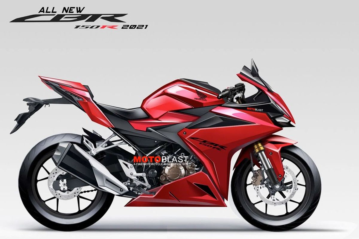 Gambar hasil render Honda All New CBR150R buatan Motoblast.org