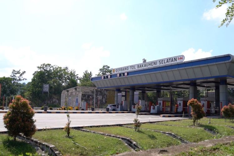 Gerbang Tol Bakauheni Selatan, Jalan Tol Trans Sumatera