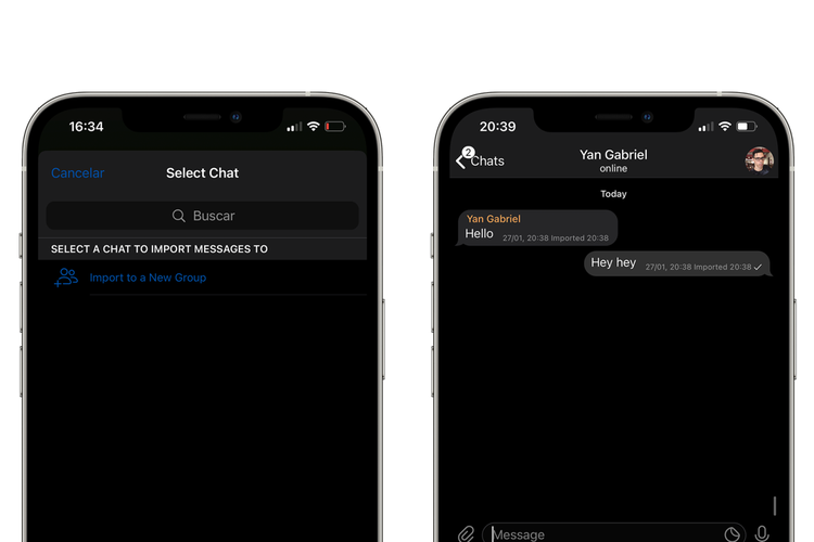 Fitur baru Telegram yang memungkinkan penggunanya dapat mengimpor obrolan dari aplikasi WhatsApp