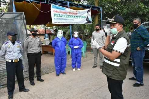 3 Pemudik Positif Corona, Bupati Sumedang Minta Perbatasan Diperketat