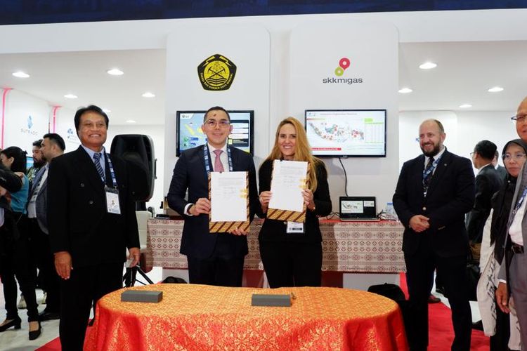 PIS menandatangani perjanjian kerja sama kapal pengangkut LPG dengan BGN International di gelaran ADIPEC (Abu Dhabi International Petroleum and Conference) 2023. 