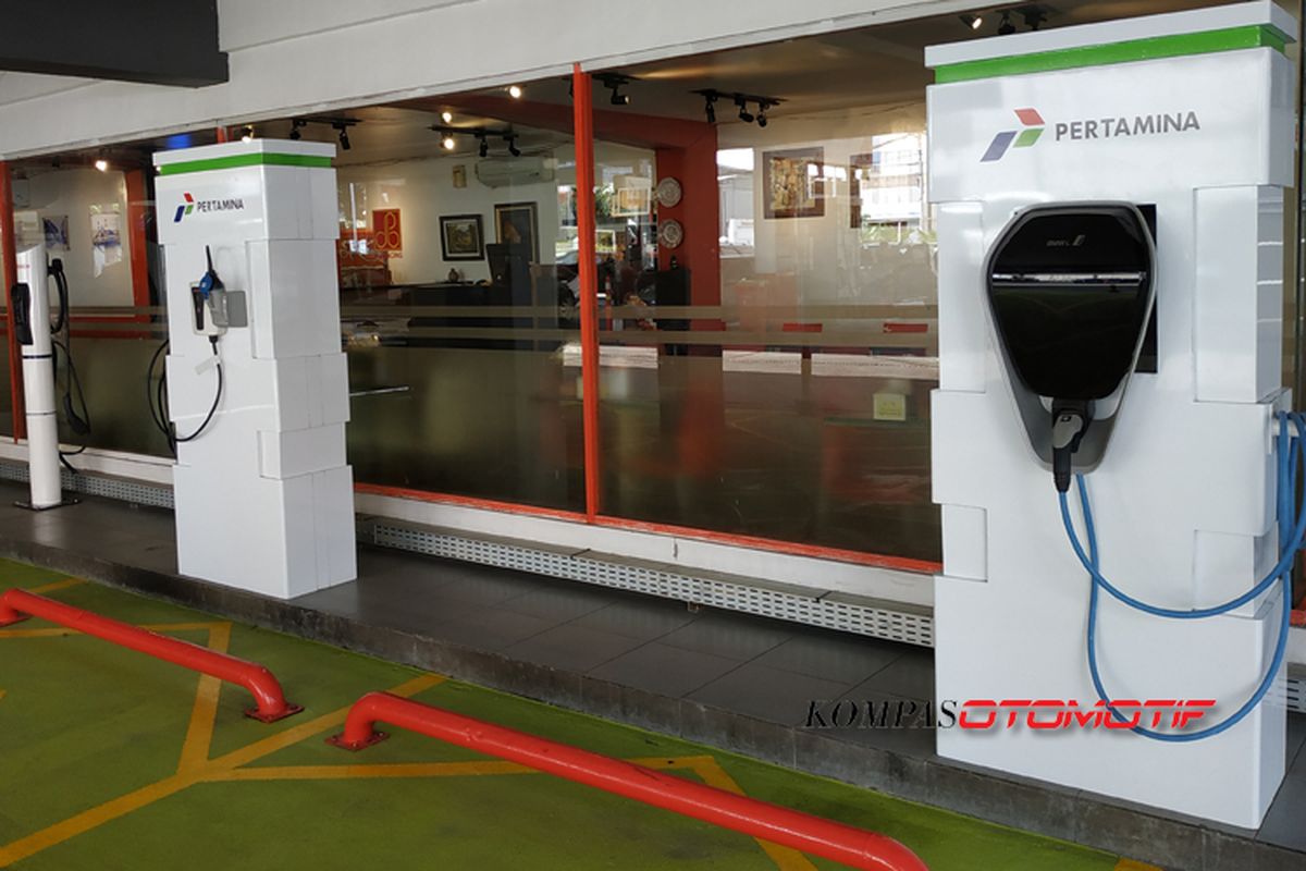 Setelah resmi meluncur, Pertamina akan gratiskan charging station selama beberap bulan.