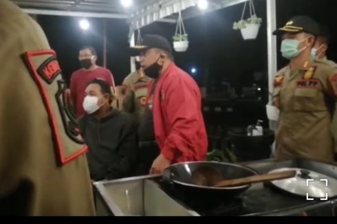 Viral, Video Bupati Sukoharjo Marahi Pedagang Tak Patuhi Jam Operasional Saat PPKM