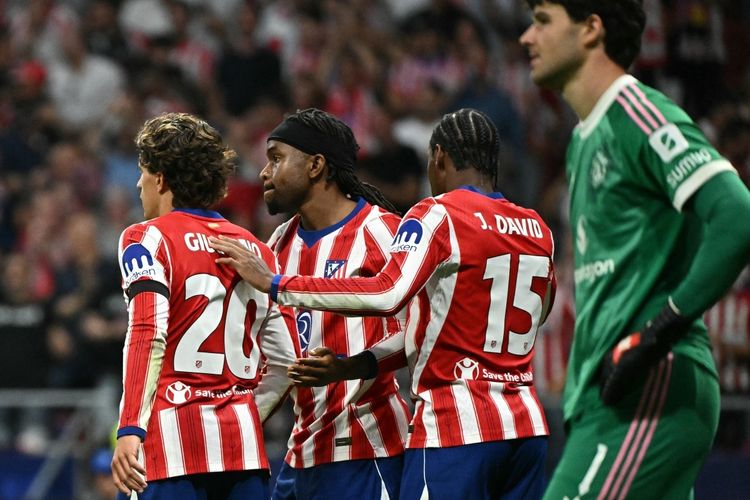 Hasil Atletico Vs Man United 2-0, 10 Pemain Setan Merah Terjungkal