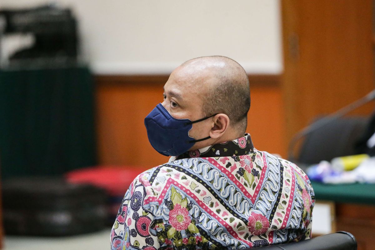 Terdakwa kasus peredaran narkotika jenis sabu Irjen Teddy Minahasa menjalani sidang tuntutan di Pengadilan Negeri Jakarta Barat, Kamis (30/3/2023). Jaksa penuntut umum menuntut hukuman mati pada Teddy Minahasa.