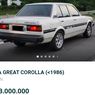 Banderol Toyota Corolla DX Bisa Tembus di Atas Rp 100 Juta
