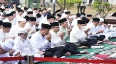 Pemkot Palembang Gelar Sholat Istisqa di Tengah Kabut Asap dan Ancaman Karhutla