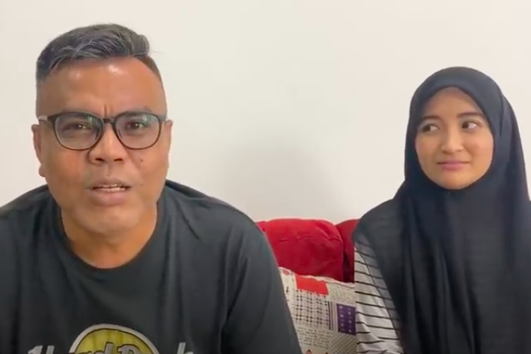 Abdel Achrian dan komika Arafah Rianti