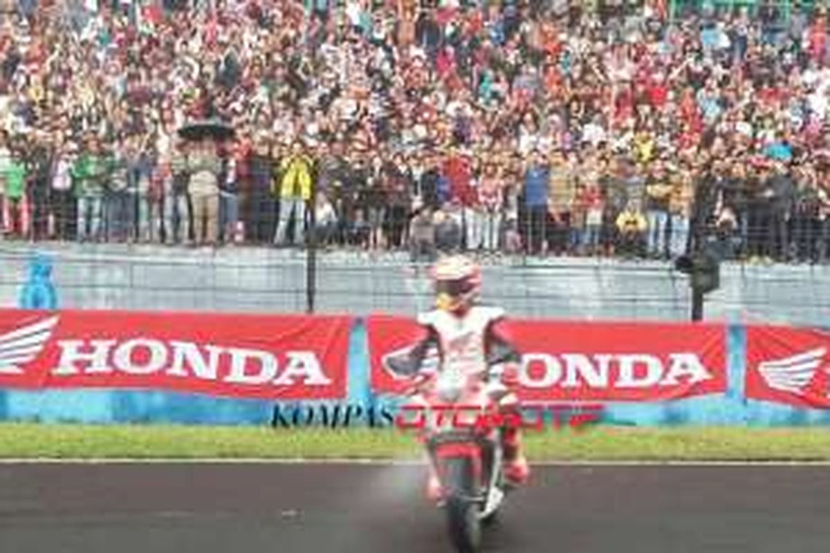 Geber All New Honda CBR150R di Sirkuit Sentul