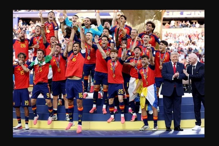Momen Donald Trump Diusir Halus dari Pesta Juara Spanyol di Piala Dunia 2026