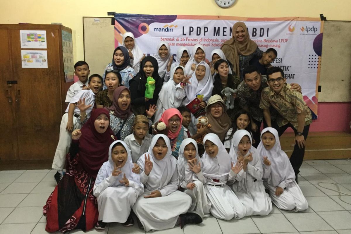 Tahun 2019, gerakan Massive Action dari penerim beasiswa LPDP akan menyasar 27 ribu anak usia SD di 120 titik dan melibatkan 250 sekolah yang tersebar di 27 provinsi.

