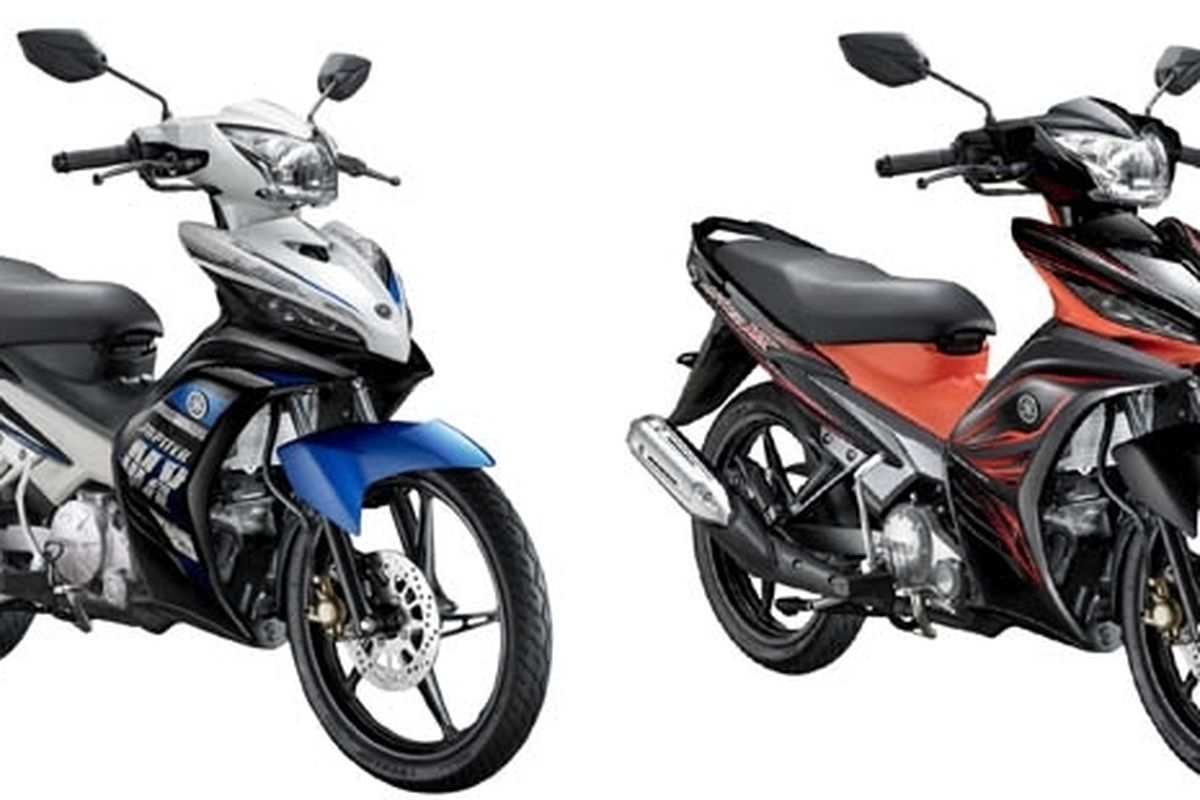 Yamaha Jupiter MX dengan stripping baru. Akan menyusul versi injeksi dalam waktu dekat.