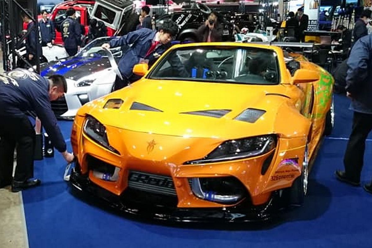 Toyota Supra Paul Walker muncu di Tokyo Auto Salon 