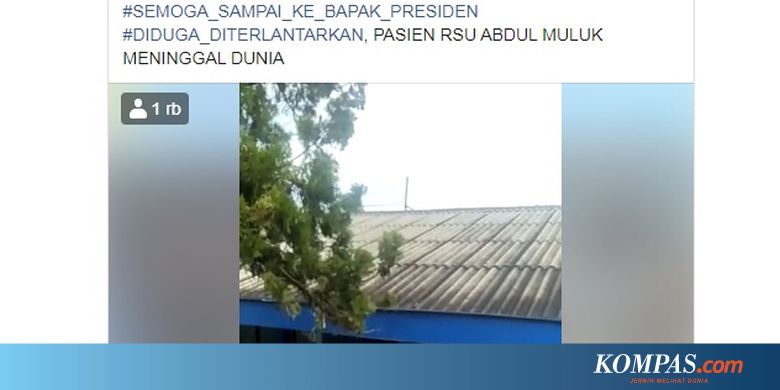 Pasien BPJS Meninggal di Selasar RSAM, Anggota DPRD Lampung Marah