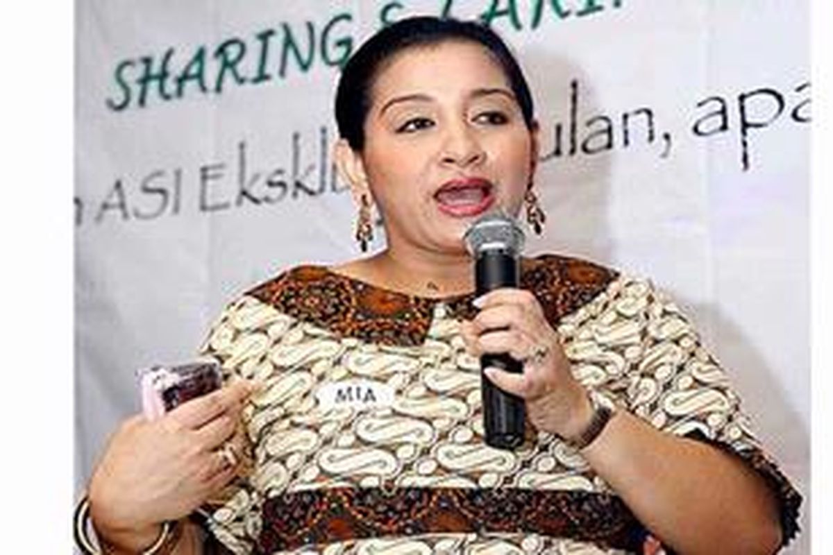Mia Sutanto, salah seorang pemenang Ashoka Social Entrepreneur 2011 dengan inovasinya Mother-to-Mother Support bagi Keberhasilan Ibu Menyusui