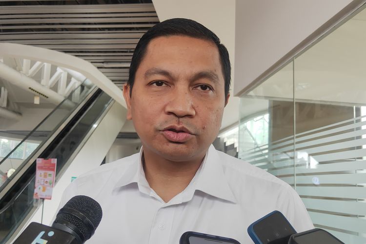 Direktur Operasi dan Keselamatan PT Transjakarta Daud Joseph saat ditemui di Halte CSW 2, Jakarta, Rabu (23/8/2023).