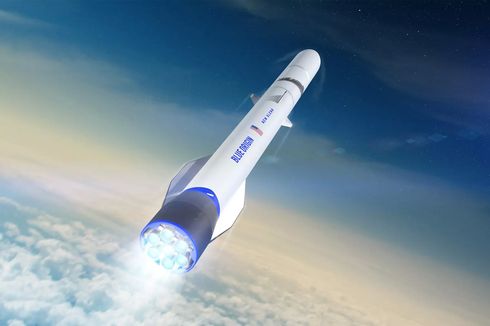 Roket Blue Origin Milik Jeff Bezos Jatuh Saat Bawa Bahan Penelitian