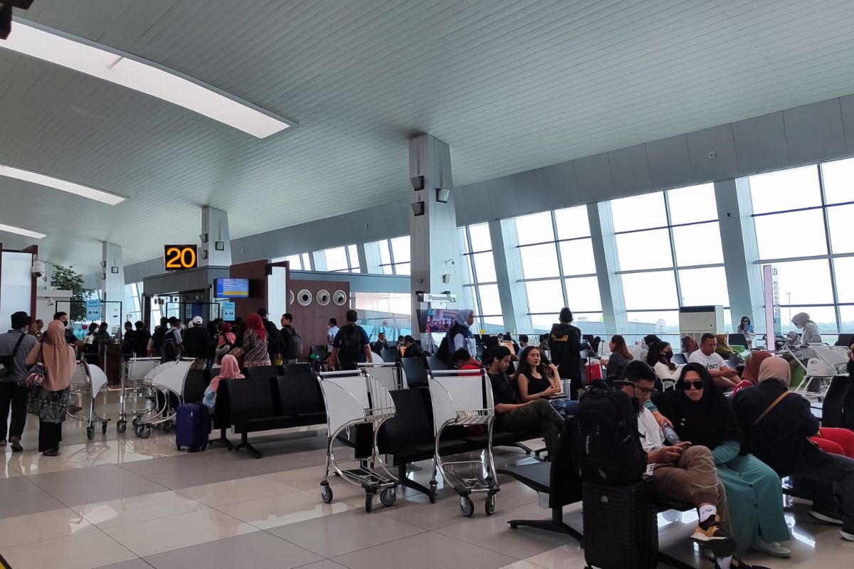 Suasana Bandara Soekarno-Hatta, Tangerang, Banten, Kamis (15/6/2023).