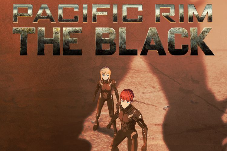 Poster serial anime Pacific Rim: The Black